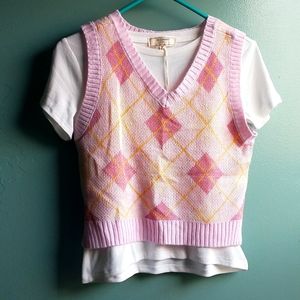 No Comment xl pink white